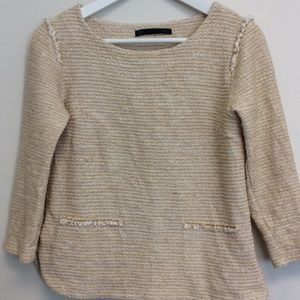 Sfera gold sweater small
